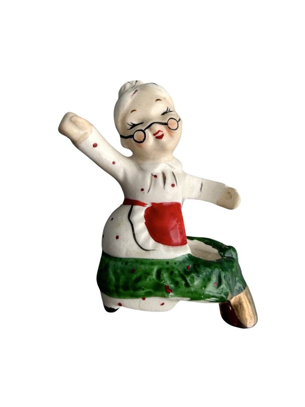 Vintage Dan Brechner Mrs Claus Candle Climber Replacement *FLAW*